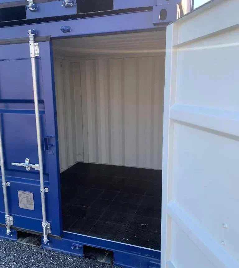 10-Fuß-HC-Seecontainer – One Trip – weiß (RAL 9003) – Ansicht 2
