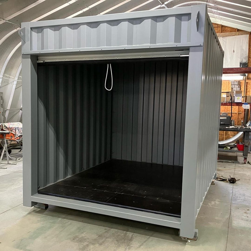 Modifizierter 10-Fuß-Seecontainer Ref. 1026 – Detailansicht