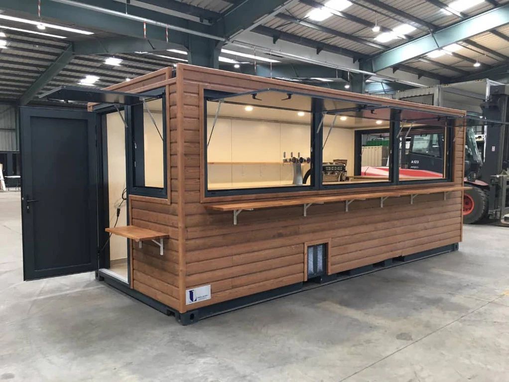 20-Fuß-Café-Container – Ansicht 2