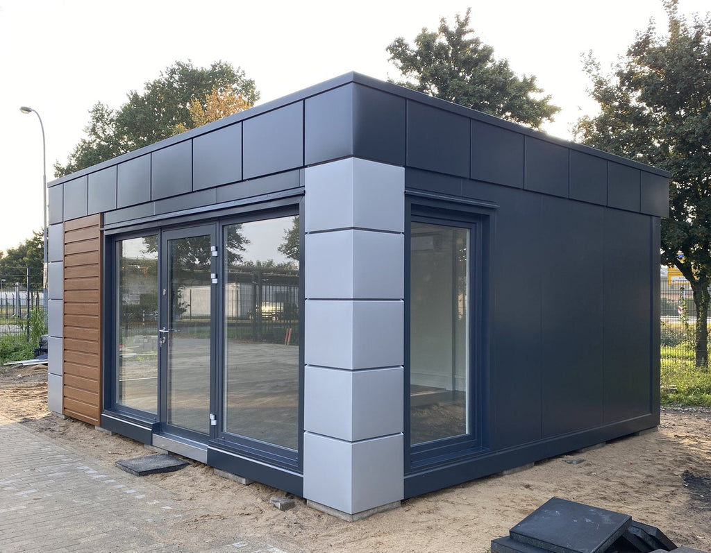 Bürocontainer „London“, 6 × 5 m – Ansicht 1