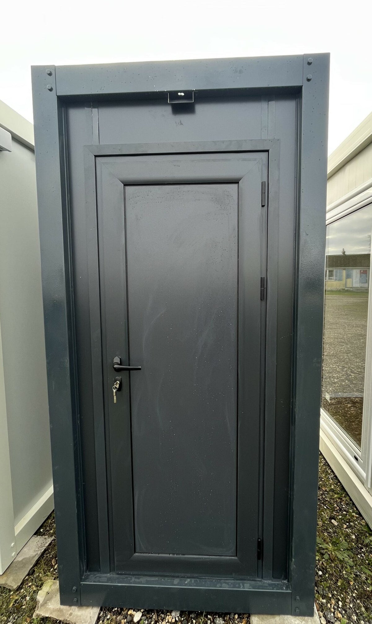 WC-Sanitärmodul – grau – Ansicht 2