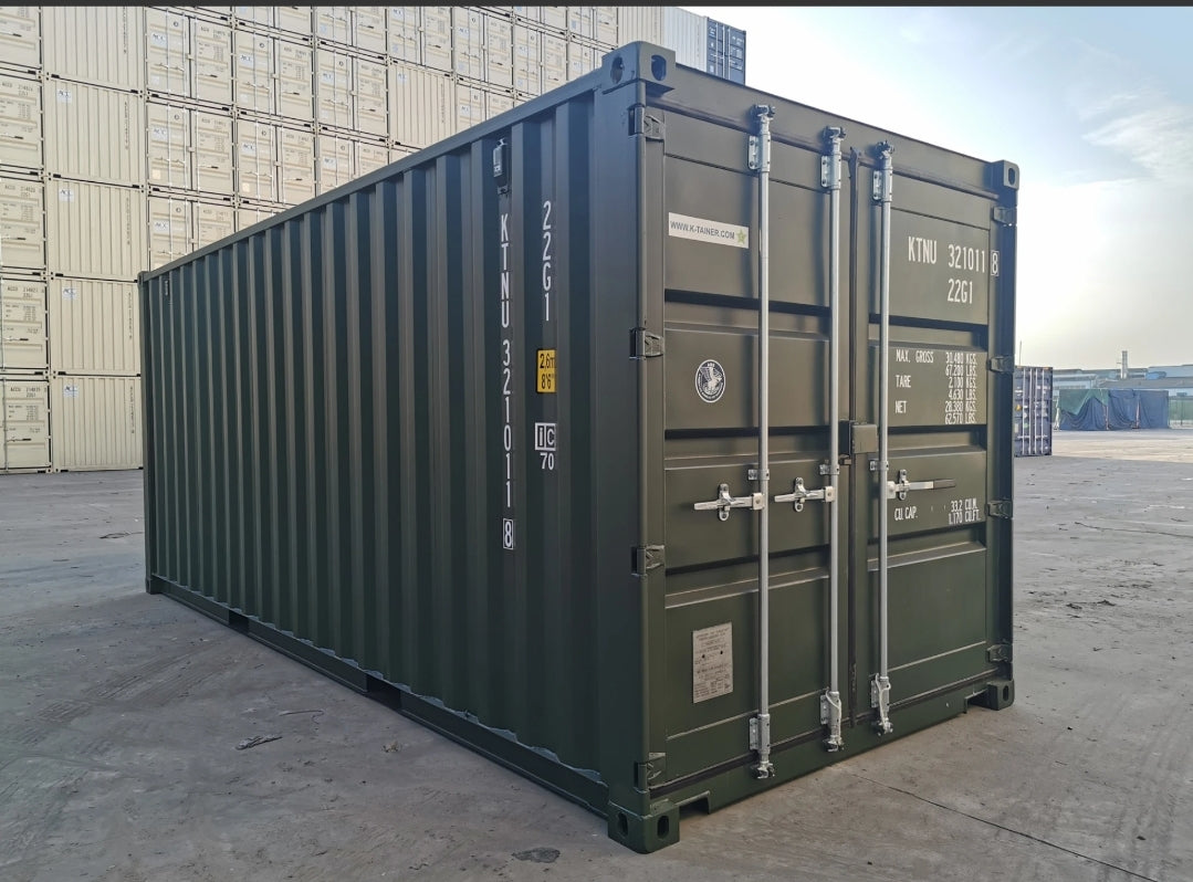 Standard-20-Fuß-Seecontainer (Ref. 5010) – Ansicht 1