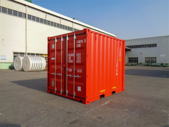 10-Fuß-IICL6-Seecontainer, HZKU 010 045-6 – Ansicht 1