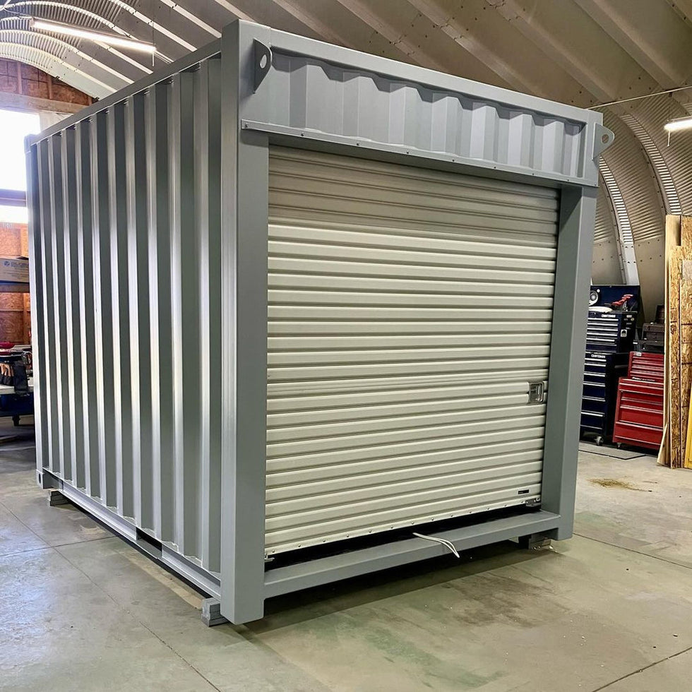 Modifizierter 10-Fuß-Seecontainer Ref. 1026 – Außenansicht