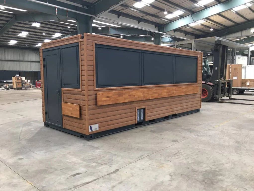 20-Fuß-Café-Container – Ansicht 3