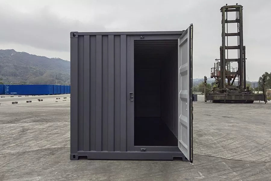 20-Fuß-Container mit drei Türen – Ansicht 4