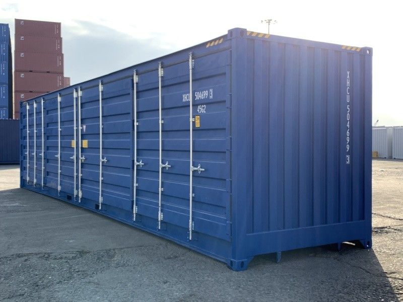 40-Fuß-HC-Seecontainer mit Seitentüren (Ref. 29003) – Ansicht 1