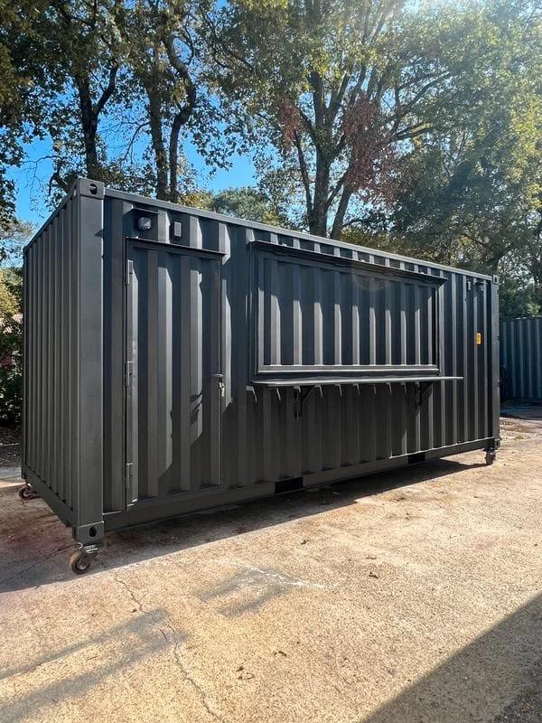 6-Meter-Bar-/Café-Container – Ansicht 2