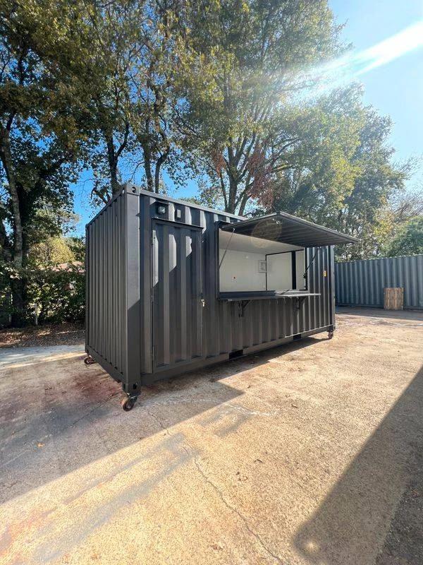 6-Meter-Bar-/Café-Container – Ansicht 3