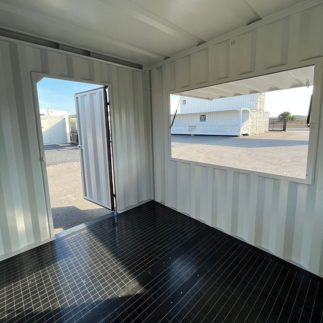 Büro im 10-Fuß-HC-Seecontainer – Ansicht 4