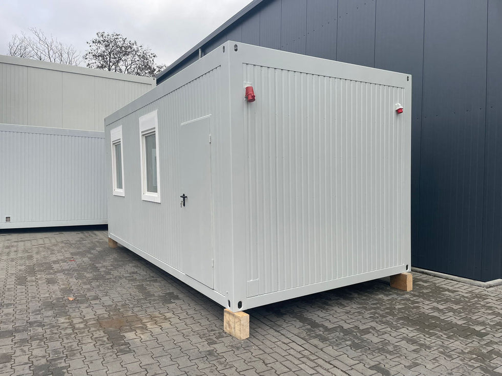 Bürocontainer 6,75 × 2,42 m (Ref. 2350) – Ansicht 2