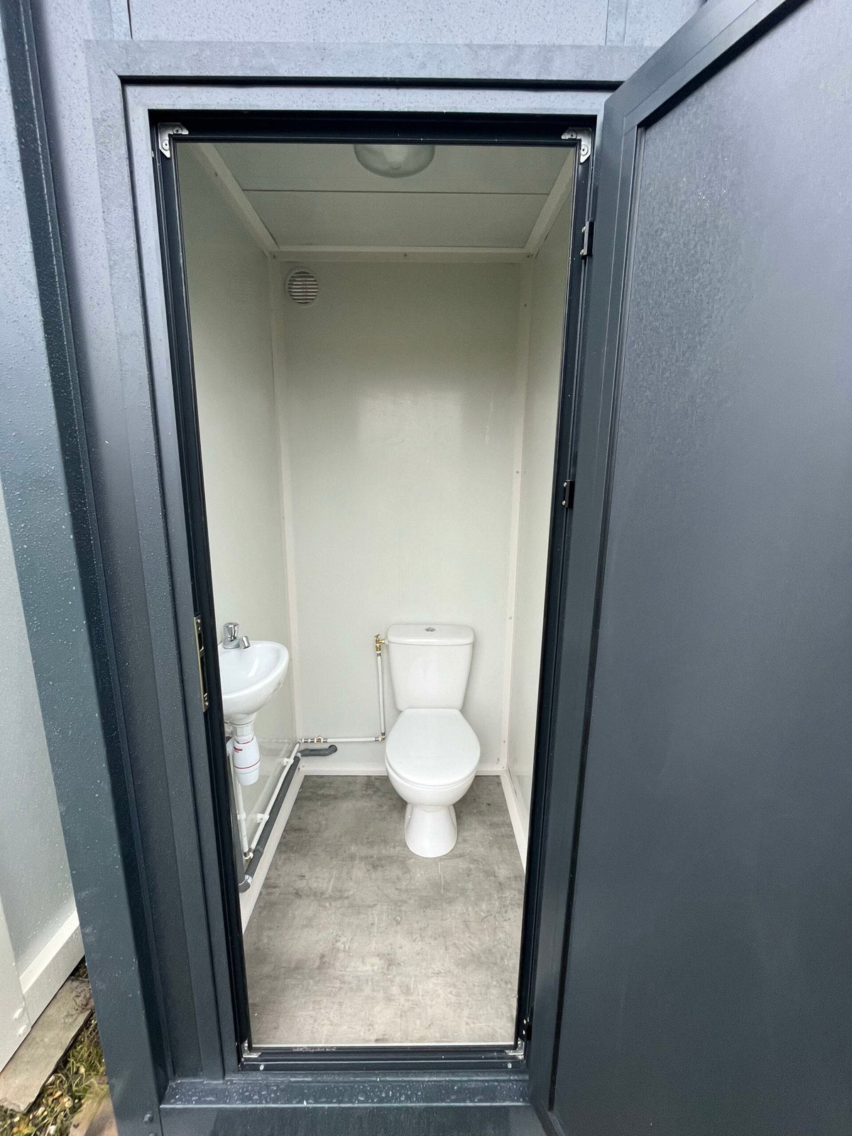 WC-Sanitärmodul – grau – Ansicht 3