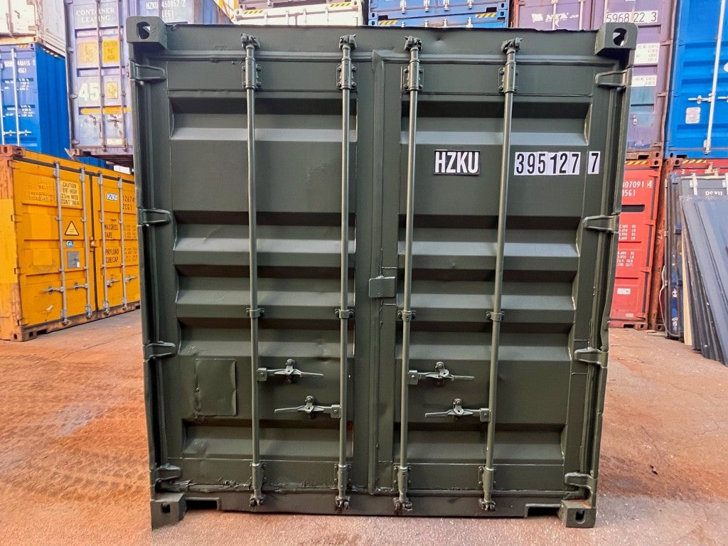 Gebrauchter 3-Meter-Seecontainer, HZKU 395 127-7 – Ansicht 1