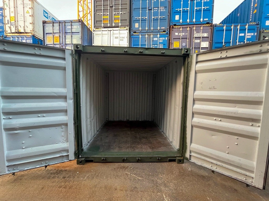 Gebrauchter 3-Meter-Seecontainer, HZKU 395 127-7 – Ansicht 3