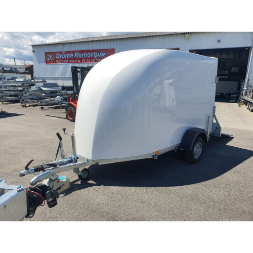 Niewiadów F1334 Polyester-Transporter mit Ladefläche + Seitentür – Ansicht 1