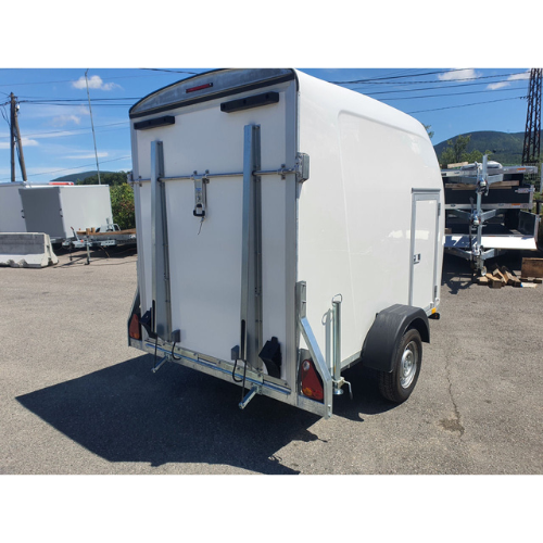 Niewiadów F1334 Polyester-Transporter mit Ladefläche + Seitentür – Ansicht 3