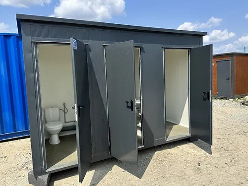 Sanitärcontainer mit 3 Kabinen (Ref. S2107) – Ansicht 3