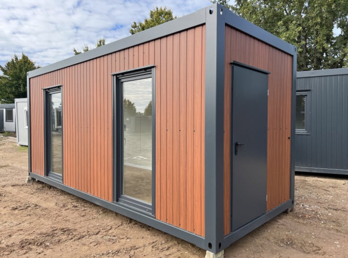 Standard-Bürocontainer 6,00 × 2,43 m – Ansicht 2