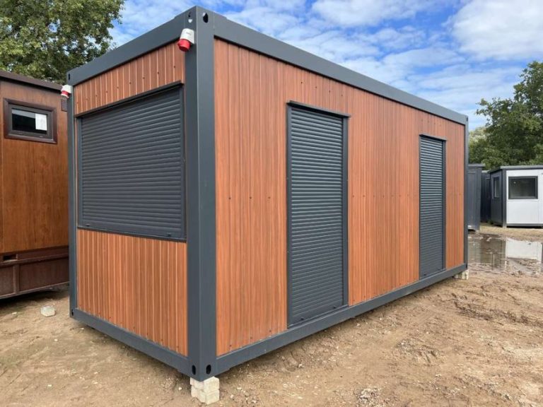 Standard-Bürocontainer 6,00 × 2,43 m – Ansicht 4