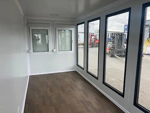 Mobiler Bürocontainer mit Panoramafenstern (Ref. C3301) – Ansicht 5