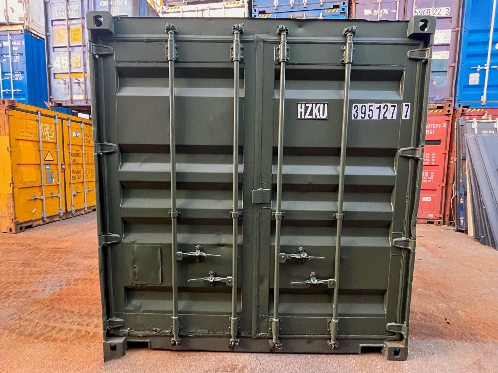 Gebrauchter 3-Meter-Seecontainer, HZKU 395 127-7 – Ansicht 1
