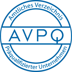 AVPQ – Amtliches Verzeichnis Präqualifizierter Unternehmen